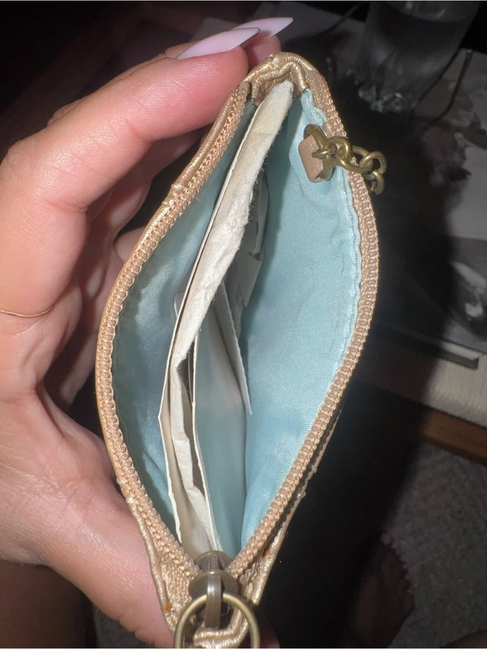 Coach compact coin